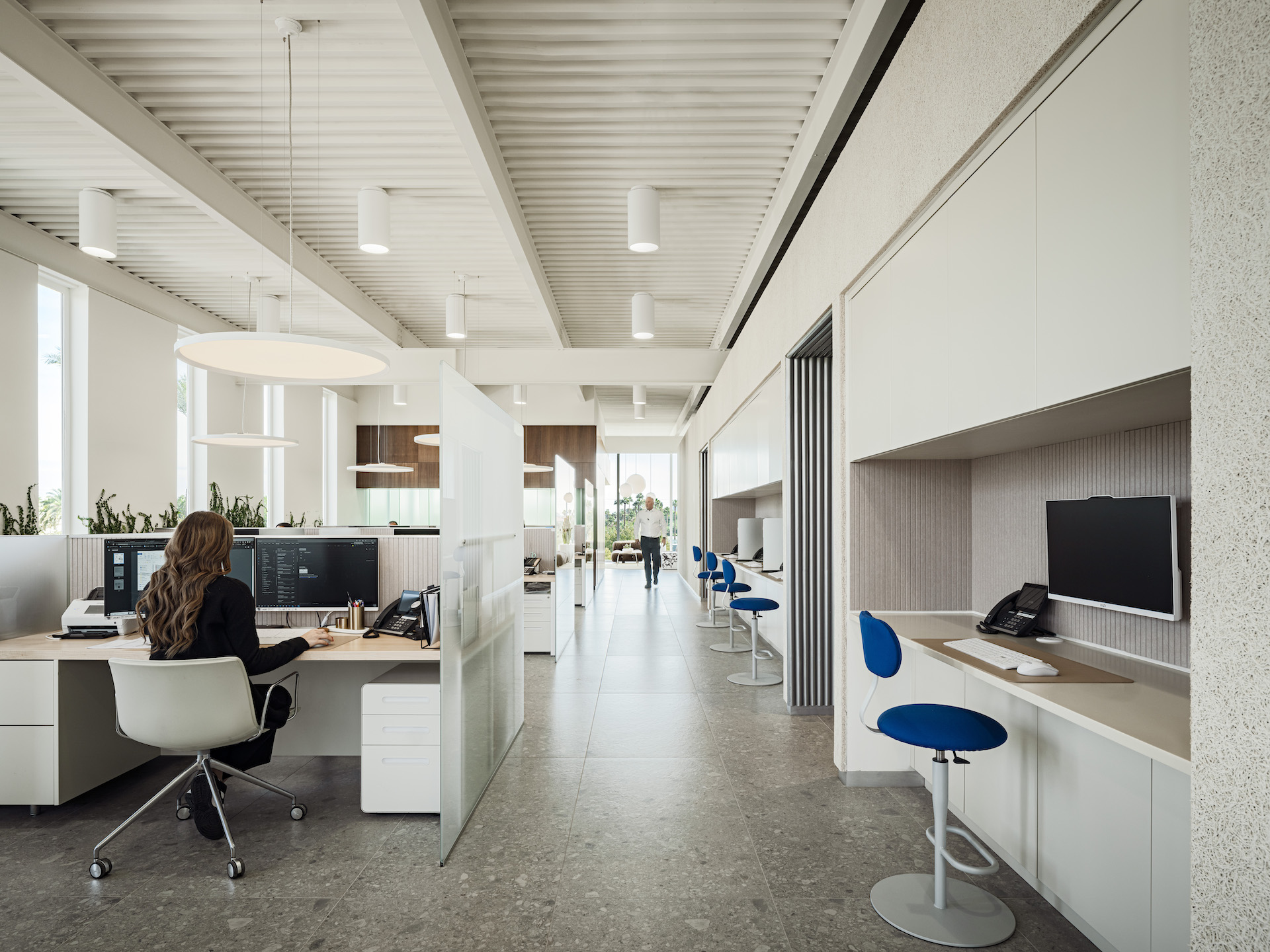 Beadle third floor north desks 